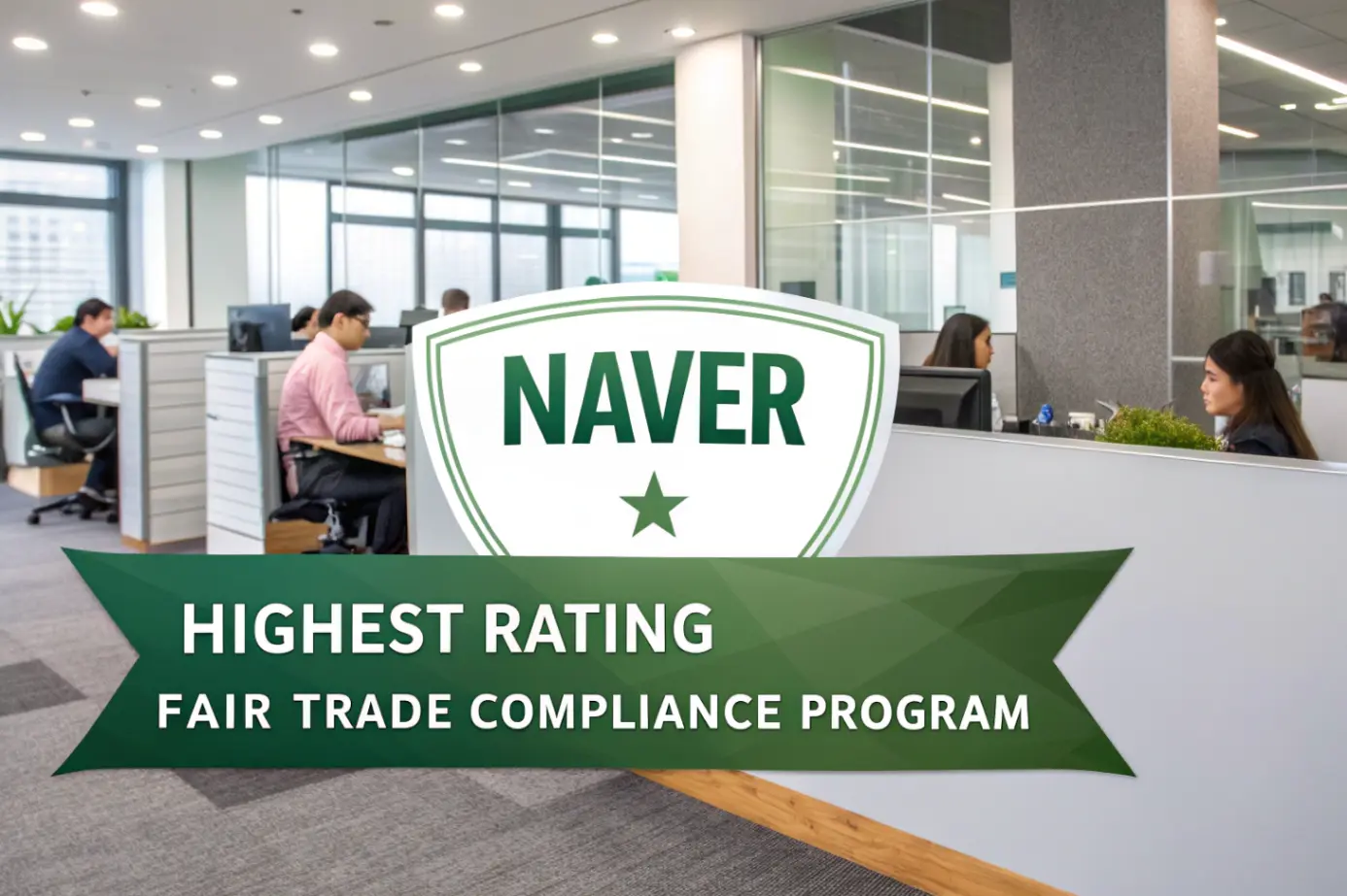 네이버 공정거래 자율준수 2년 연속 최고등급 성과
